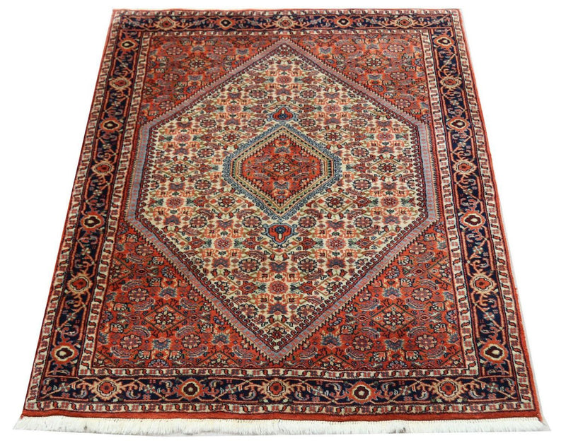 Orientalsk tæppe - Bijar - Indus - 167 x 117 cm - rød