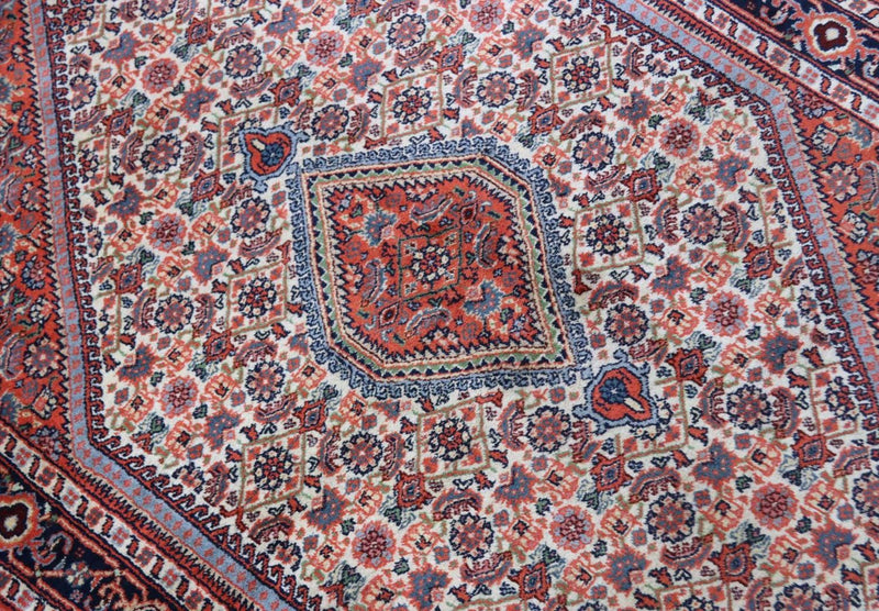 Orientalsk tæppe - Bijar - Indus - 167 x 117 cm - rød