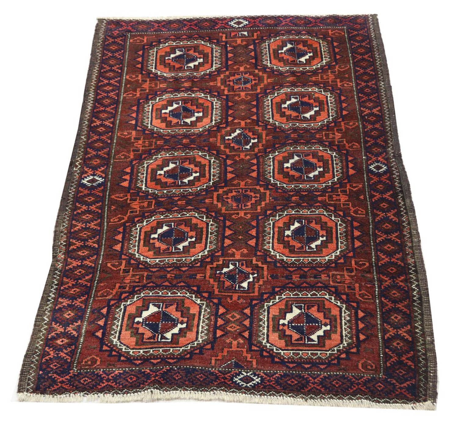 Baluch-tæppe - 163 x 95 cm - brun