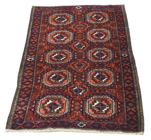 Baluch-tæppe - 163 x 95 cm - brun