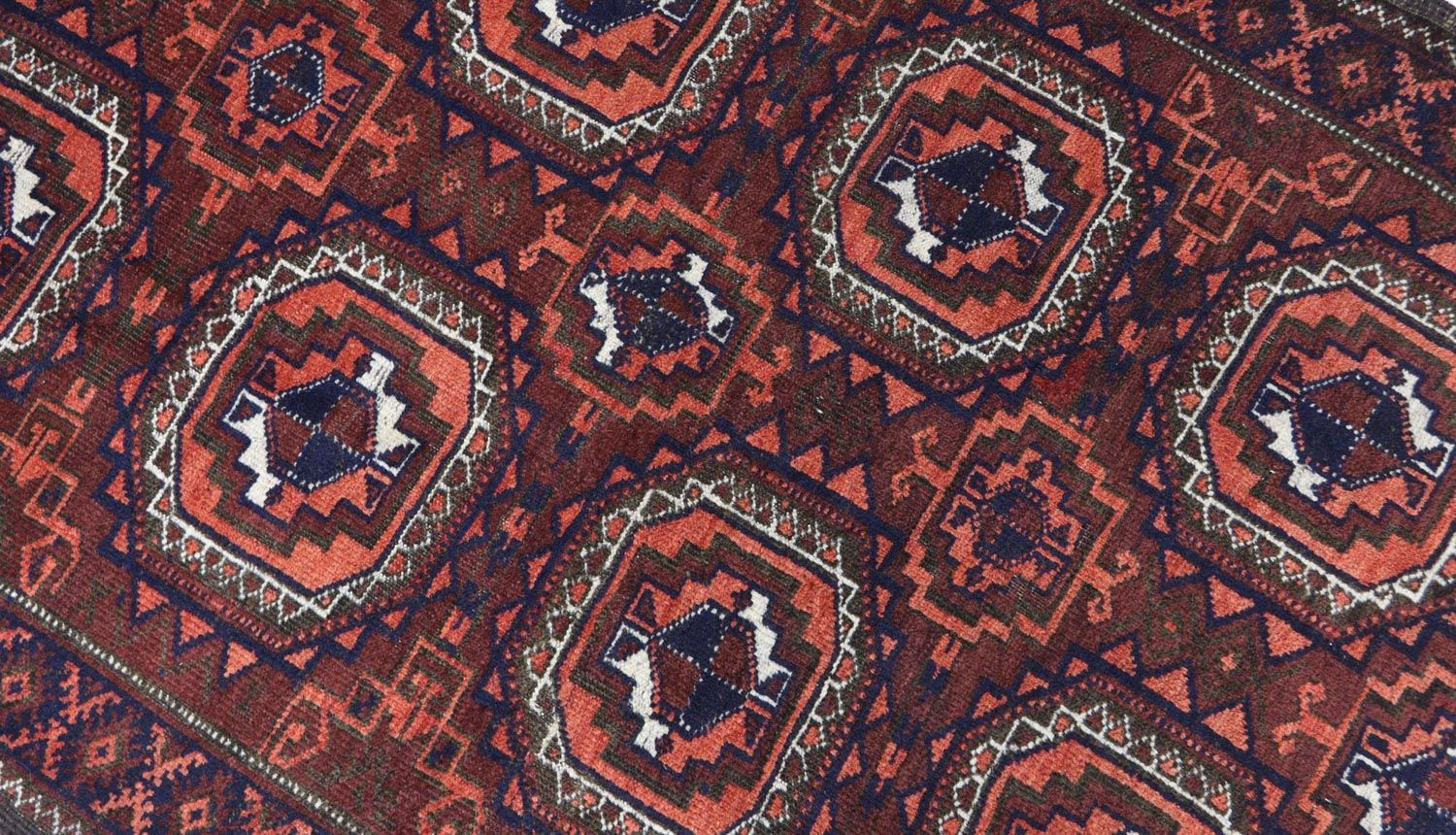 Baluch-tæppe - 163 x 95 cm - brun