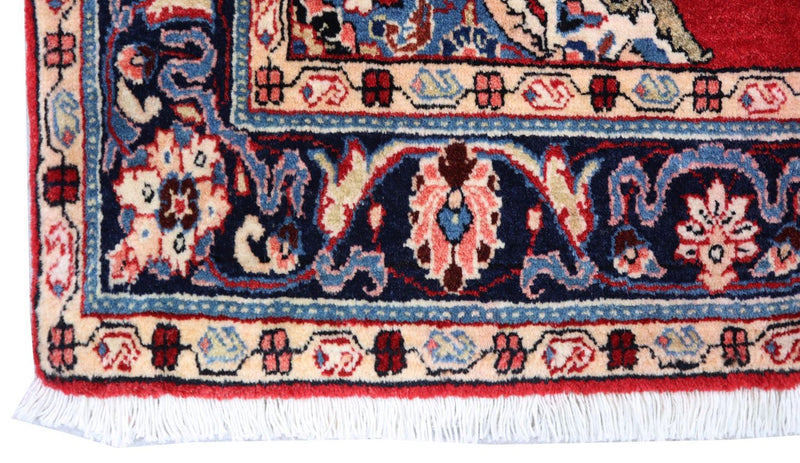 Persisk tæppe - Bijar - 152 x 104 cm - rød