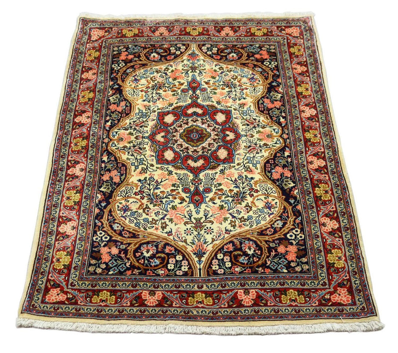 Persisk tæppe - Bijar - 160 x 107 cm - beige