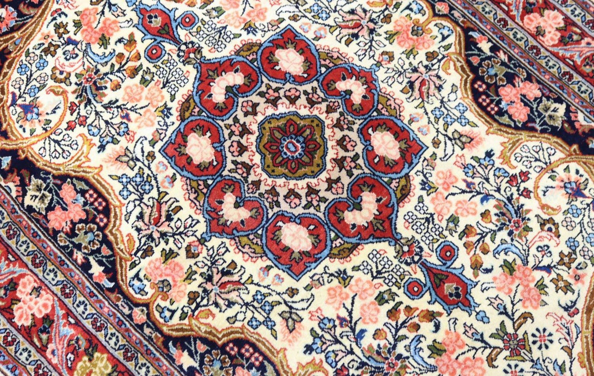 Persisk tæppe - Bijar - 160 x 107 cm - beige