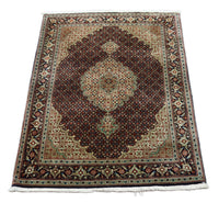 Persisk tæppe - Tabriz - Royal - 154 x 104 cm - sort