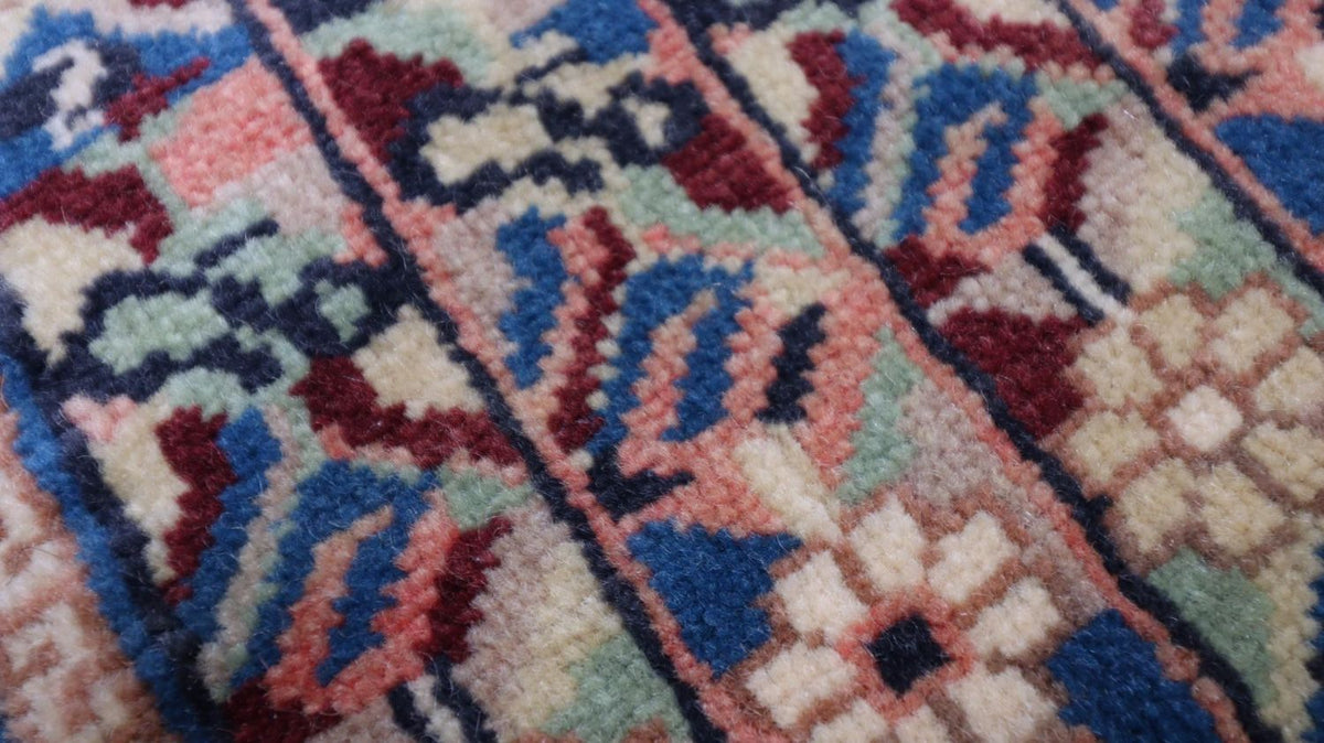 Afghansk tæppe - Bukhara - 75 x 55 cm - blå