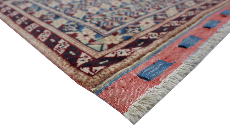 Afghansk tæppe - Bukhara - 75 x 55 cm - blå