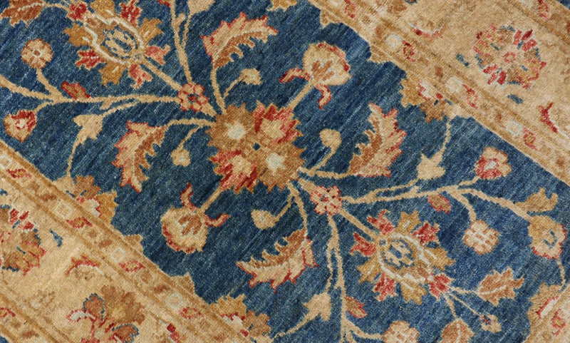 Ziegler Carpet - 120 x 80 cm - havblå