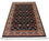 Orientalsk tæppe - 215 x 123 cm - sort