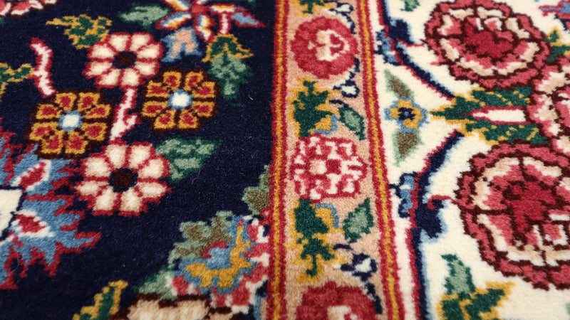 Orientalsk tæppe - 215 x 123 cm - sort
