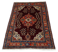 Ziegler Carpet - Kazak - 188 x 122 cm - mørkerød