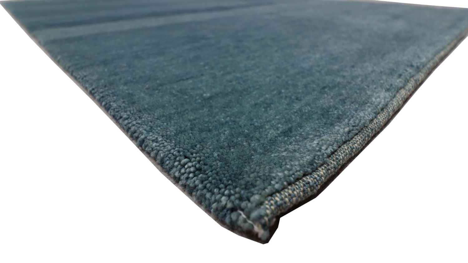 Gabbeh Tæppe - Loribaft Persisk - 180 x 126 cm - havblå