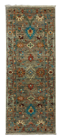Løber Ziegler Carpet - 201 x 77 cm - olivengrøn