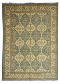 Ziegler Carpet - 354 x 264 cm - turkis