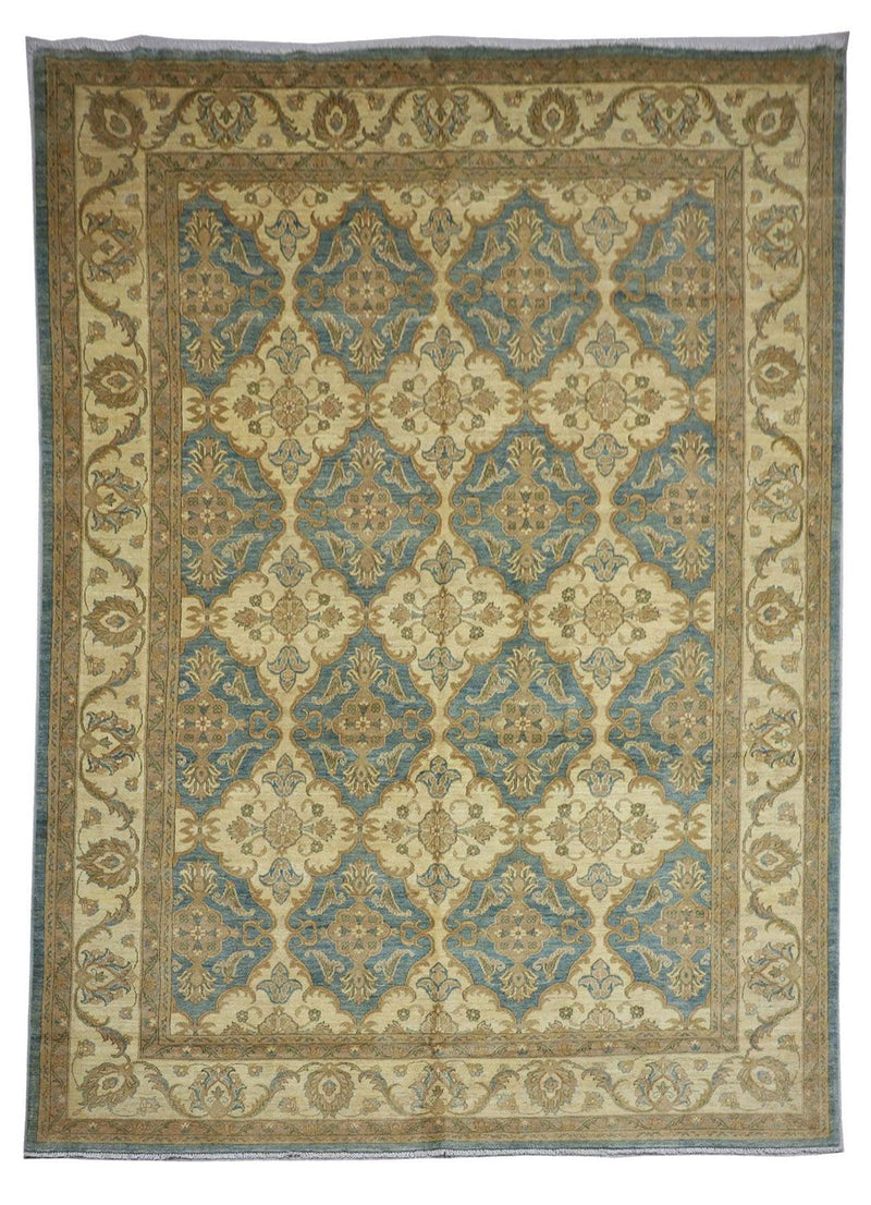 Ziegler Carpet - 354 x 264 cm - turkis