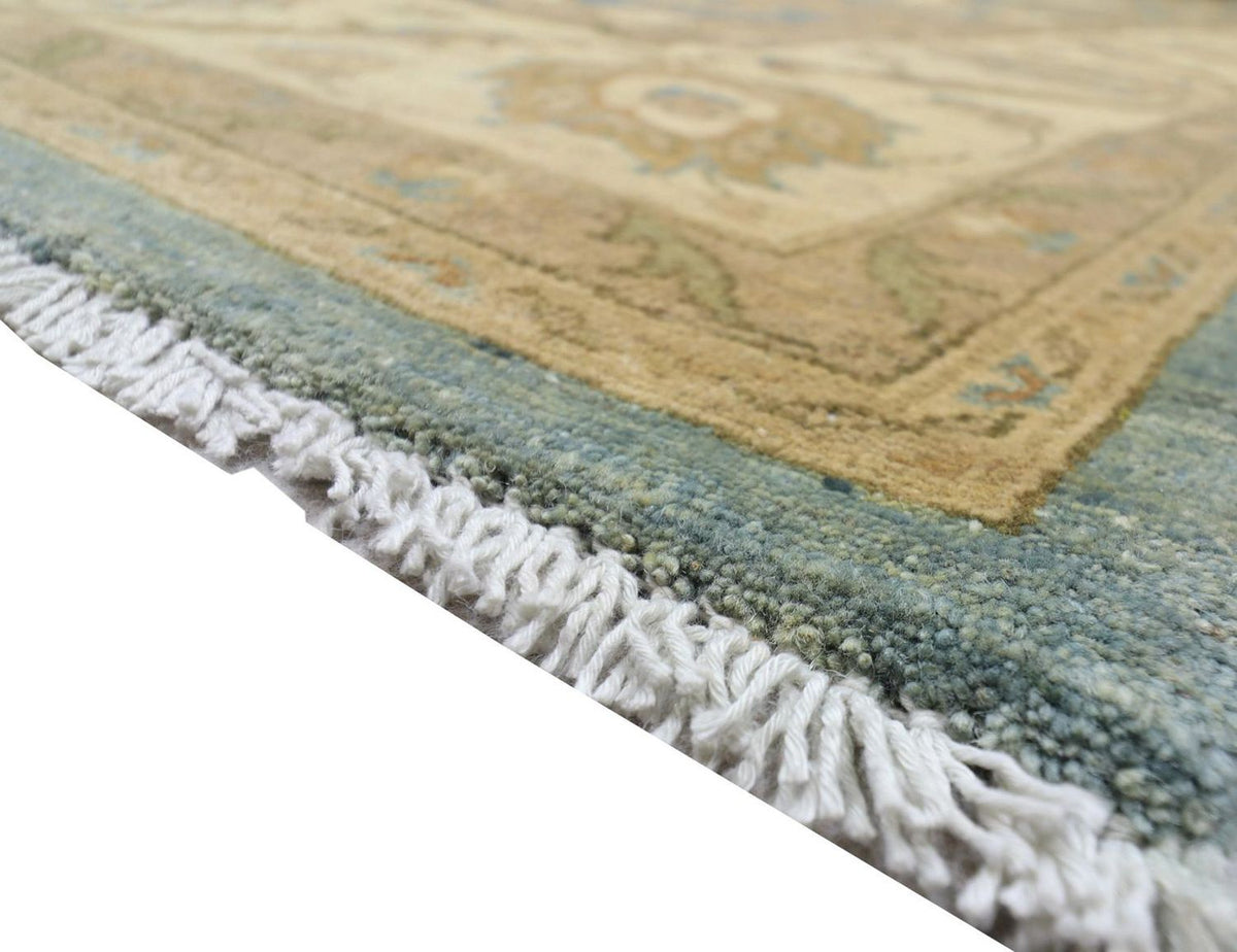 Ziegler Carpet - 354 x 264 cm - turkis