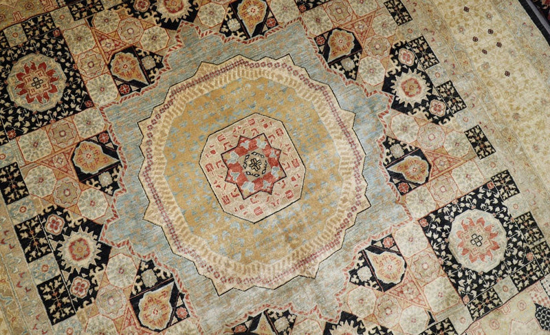 Ziegler Carpet - 424 x 313 cm - mørkeblå