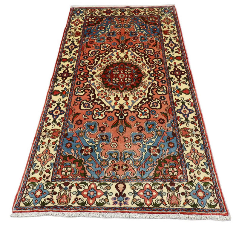 Løber Persisk tæppe - Nomadisk - 230 x 127 cm - lysrød