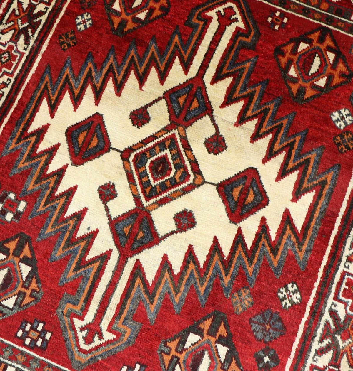 Løber Persisk tæppe - Nomadisk - 245 x 135 cm - rød