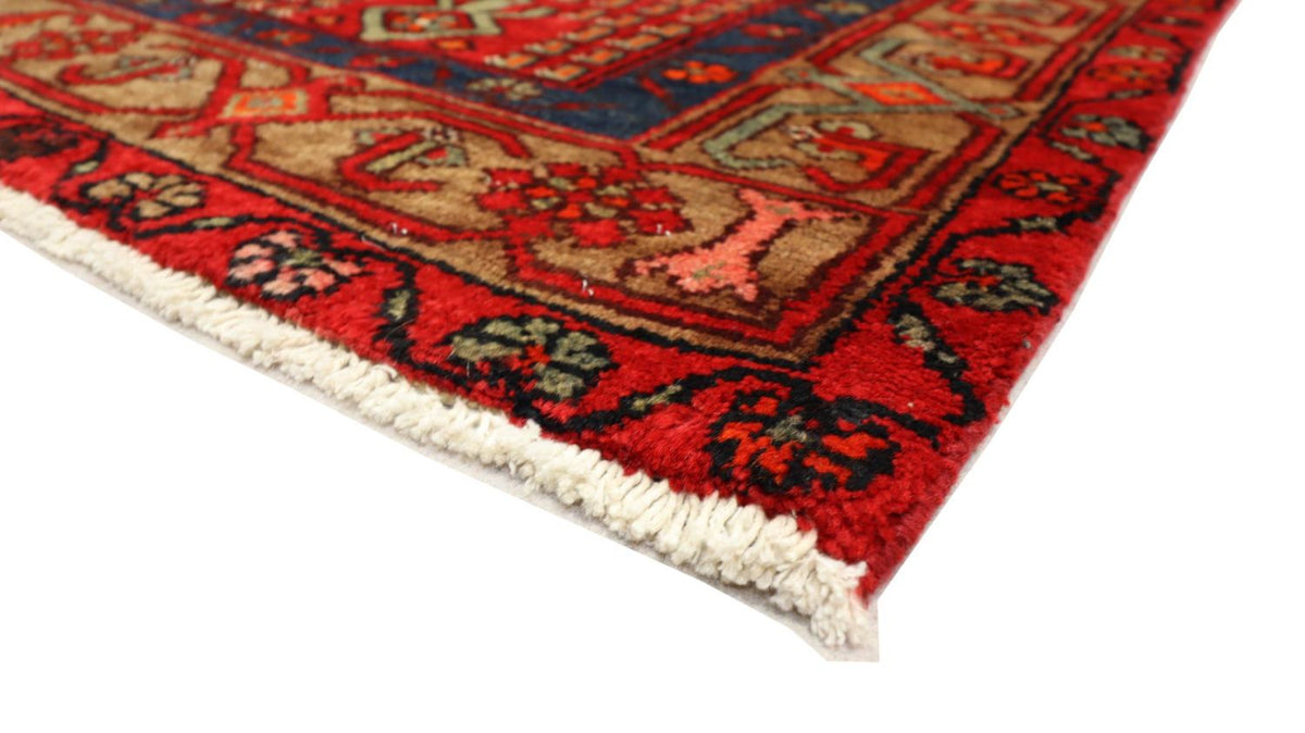 Persisk tæppe - Nomadisk - 217 x 138 cm - sort