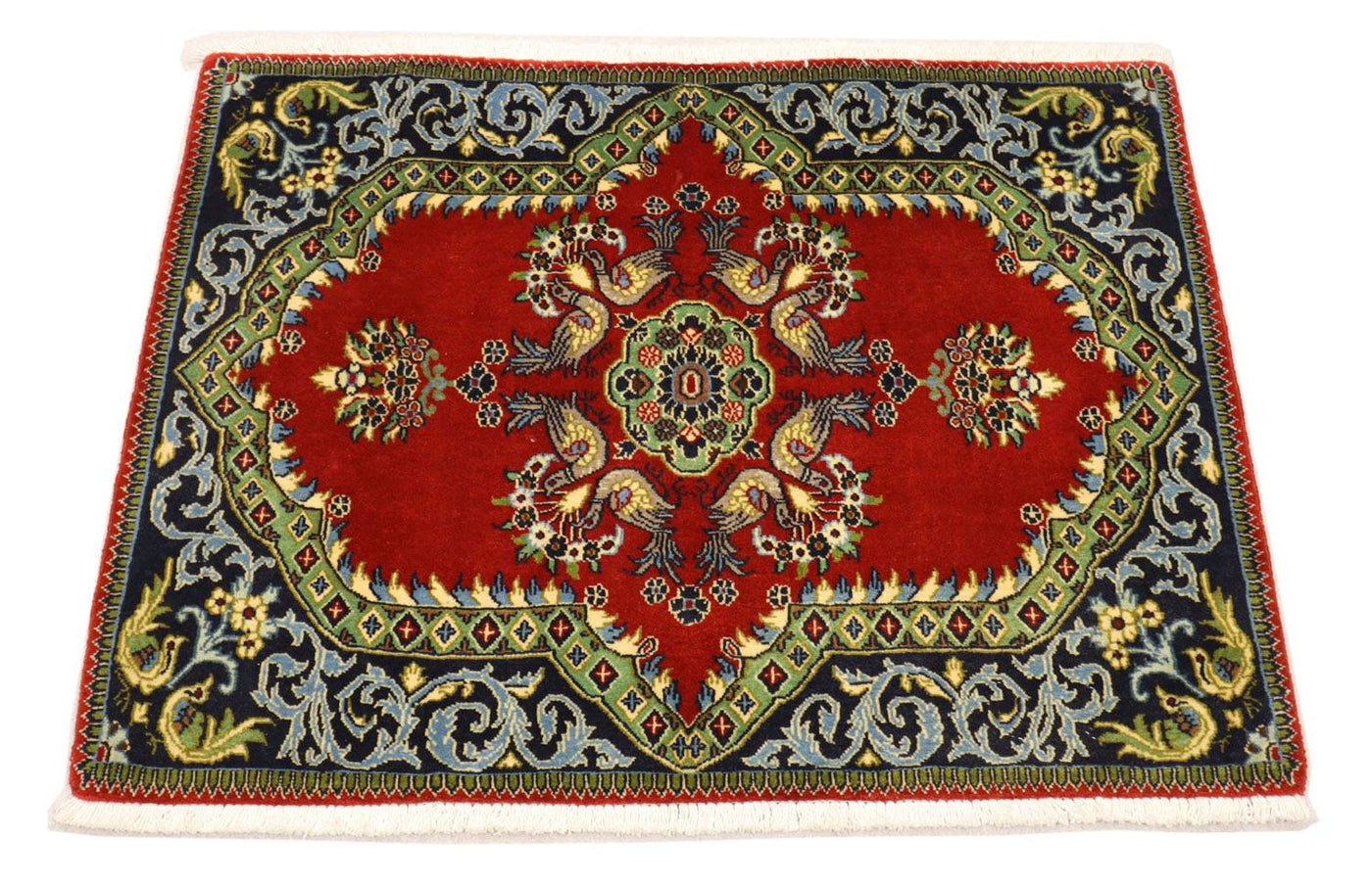 Kashan Tæppe 73x97cm - Persisk tæppe