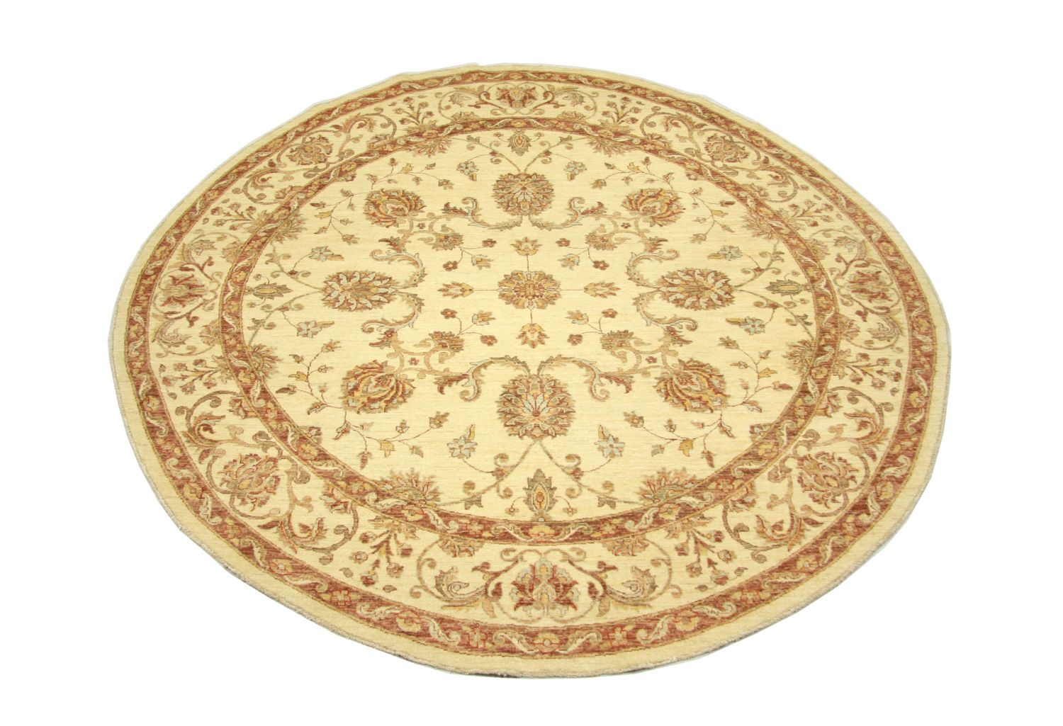 Ziegler Carpet rundt  - 276 x 266 cm - beige