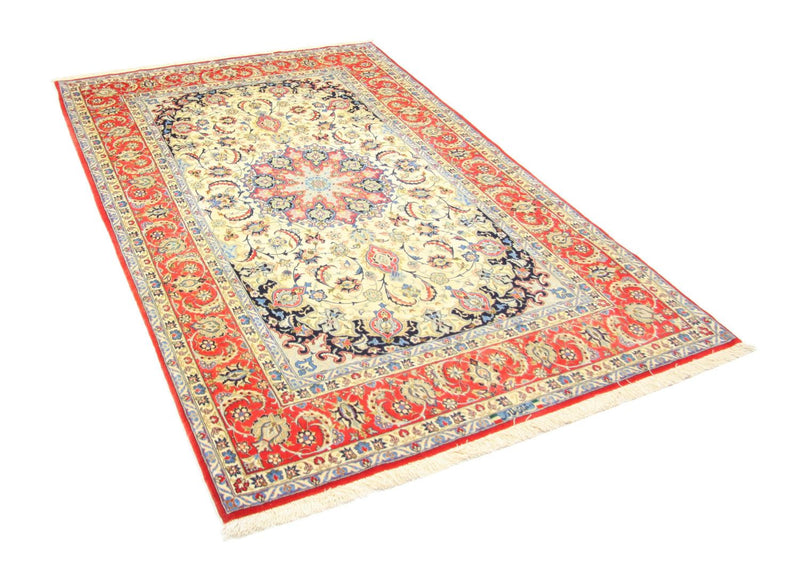 Persisk tæppe - Isfahan - Premium - 243 x 153 cm - beige