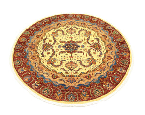Ziegler Carpet rundt  - 245 x 241 cm - beige