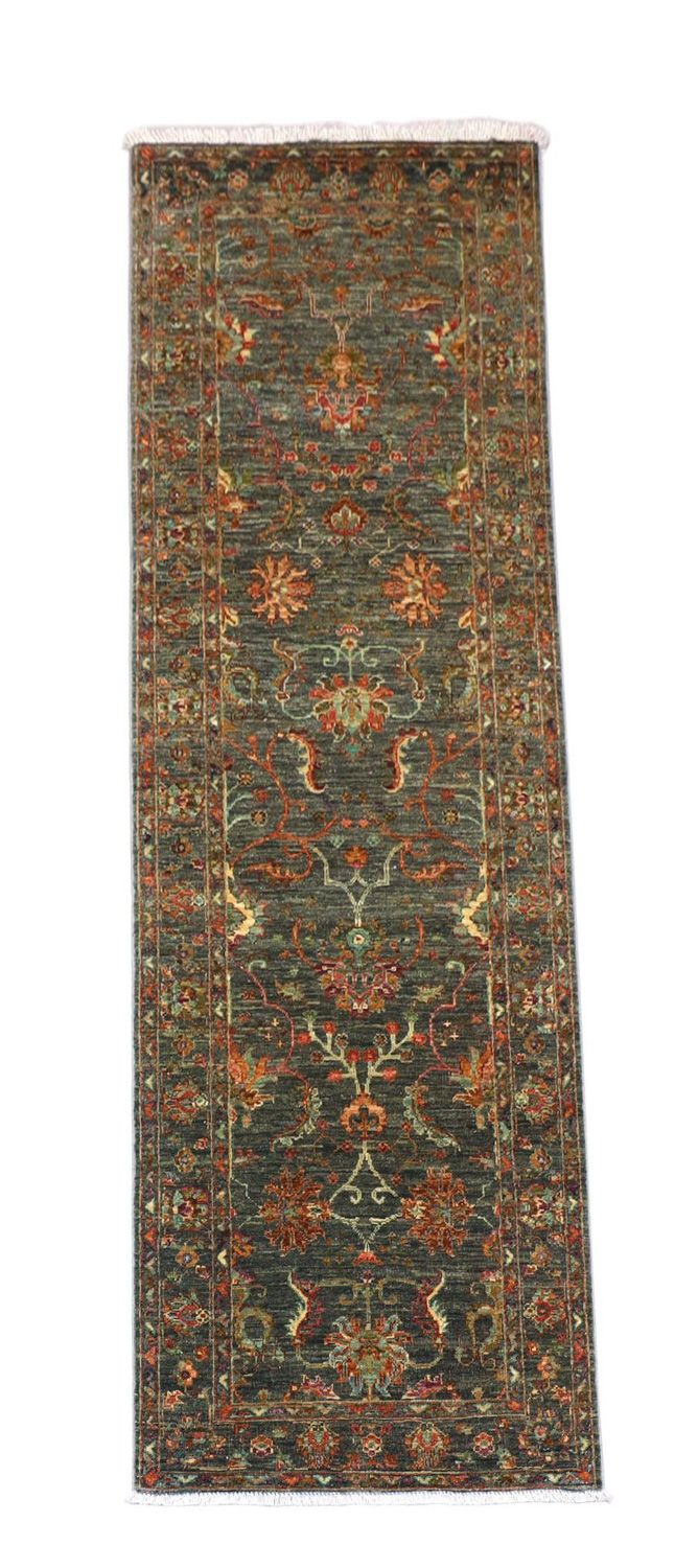 Løber Ziegler Carpet - 262 x 81 cm - olivengrøn
