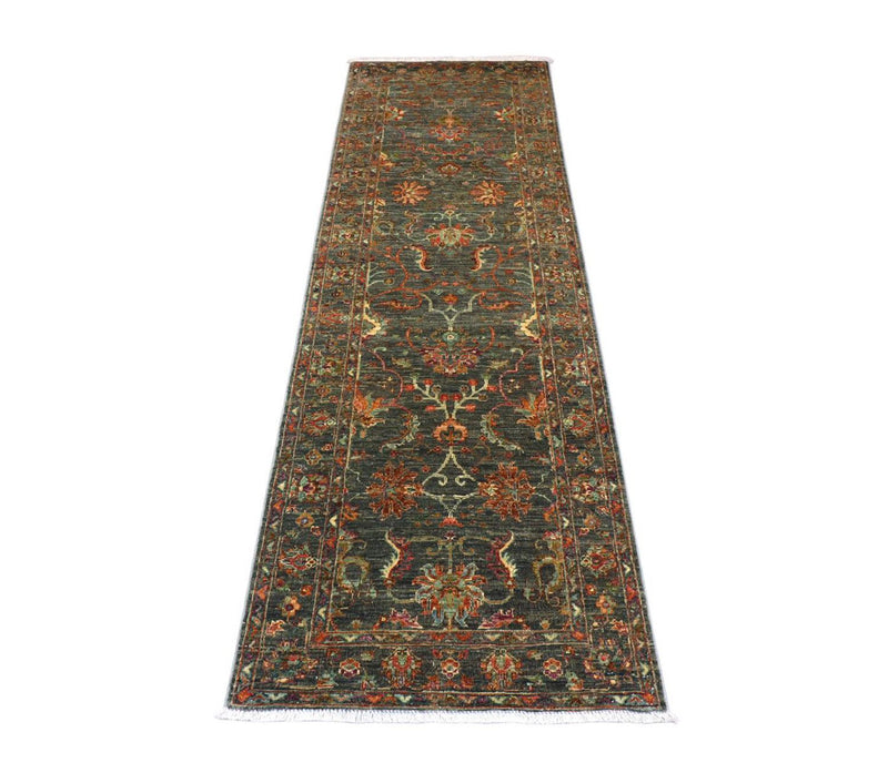 Løber Ziegler Carpet - 262 x 81 cm - olivengrøn