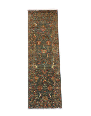 Løber Ziegler Carpet - 262 x 81 cm - olivengrøn