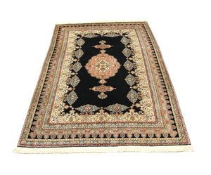 Silketæppe - Hereke Silk - Premium - 270 x 180 cm - blå