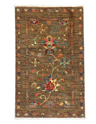 Ziegler Carpet - 124 x 83 cm - olivengrøn