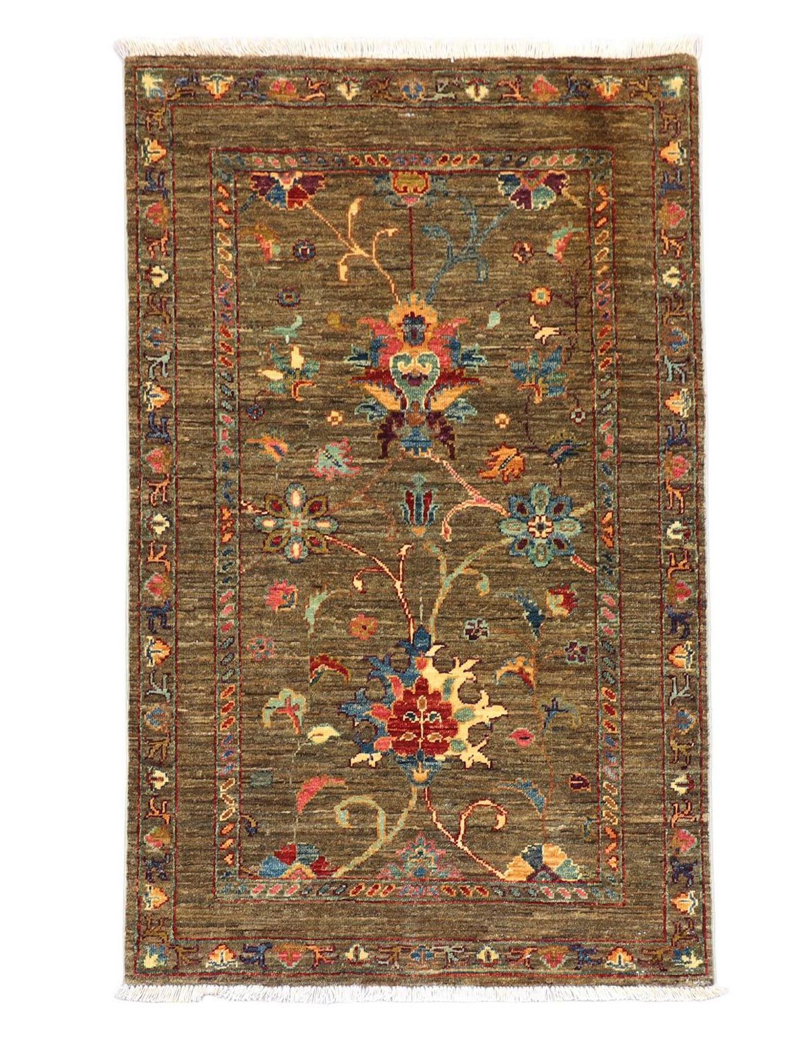 Ziegler Carpet - 124 x 83 cm - olivengrøn