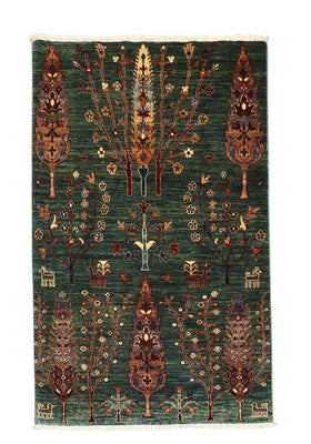 Ziegler Carpet - 159 x 103 cm - mørkegrøn