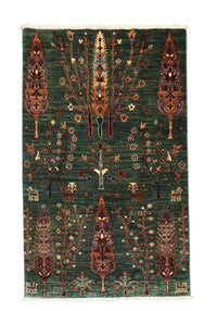 Ziegler Carpet - 159 x 103 cm - mørkegrøn