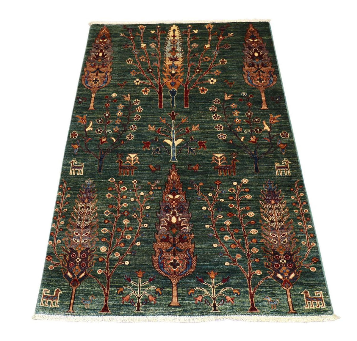 Ziegler Carpet - 159 x 103 cm - mørkegrøn