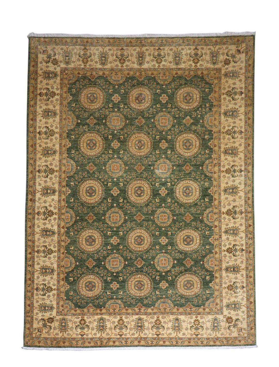Ziegler Carpet - 356 x 273 cm - grøn