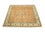 Silketæppe - Kashmir Silk firkantet  - 216 x 211 cm - orange