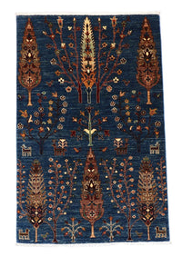 Ziegler Carpet - 150 x 101 cm - mørkeblå