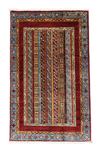 Ziegler Carpet - 156 x 102 cm - mørkerød