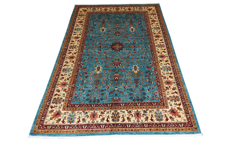 Ziegler Carpet - 299 x 206 cm - havblå