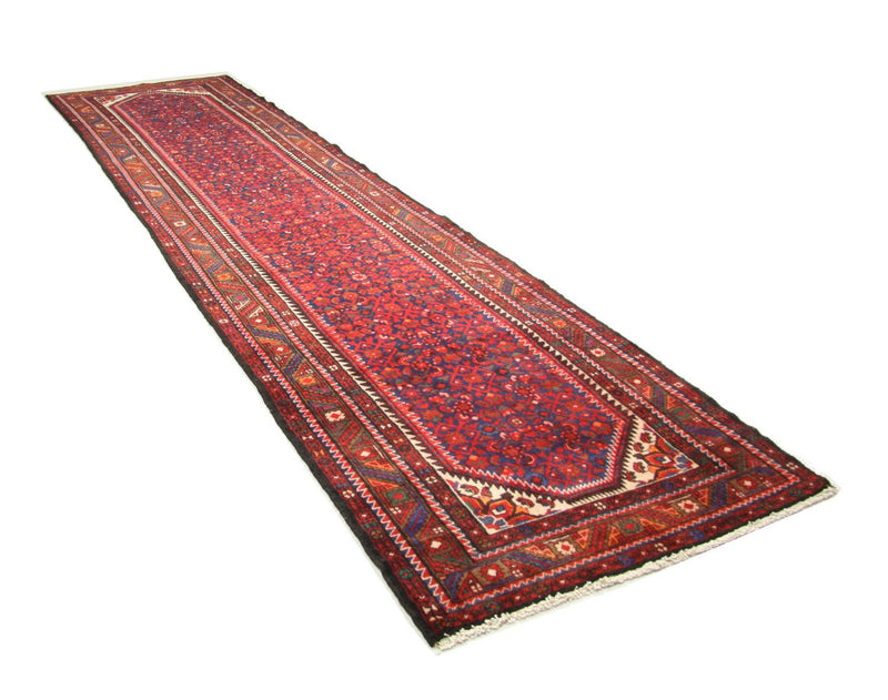 Løber Persisk tæppe - Nomadisk - 433 x 108 cm - rød