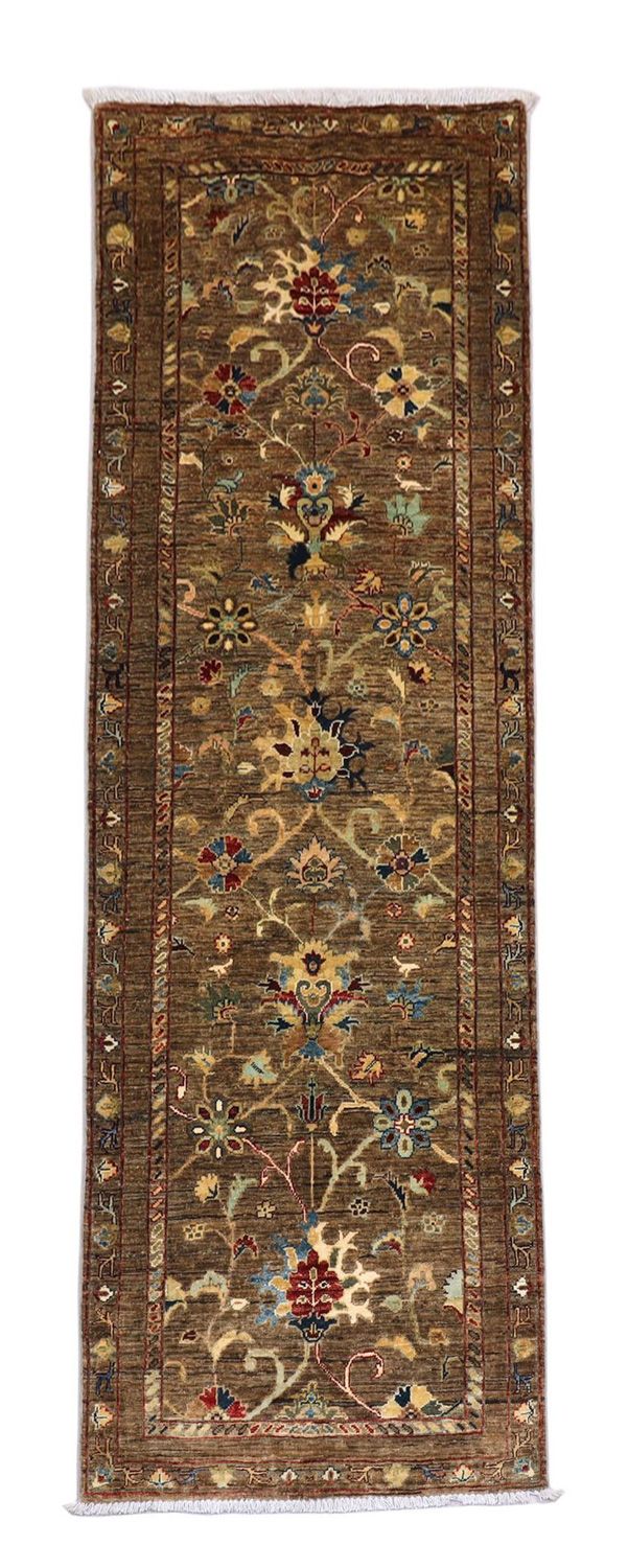 Løber Ziegler Carpet - 242 x 79 cm - olivengrøn