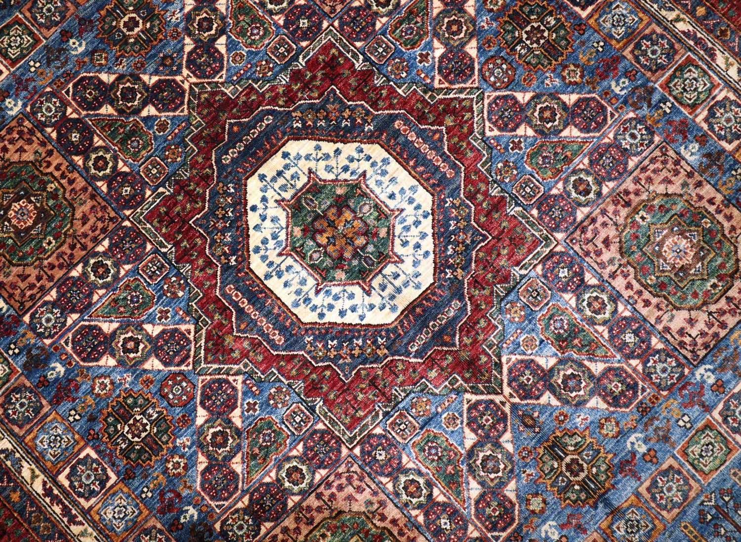 Ziegler Carpet - 313 x 206 cm - benzinblå