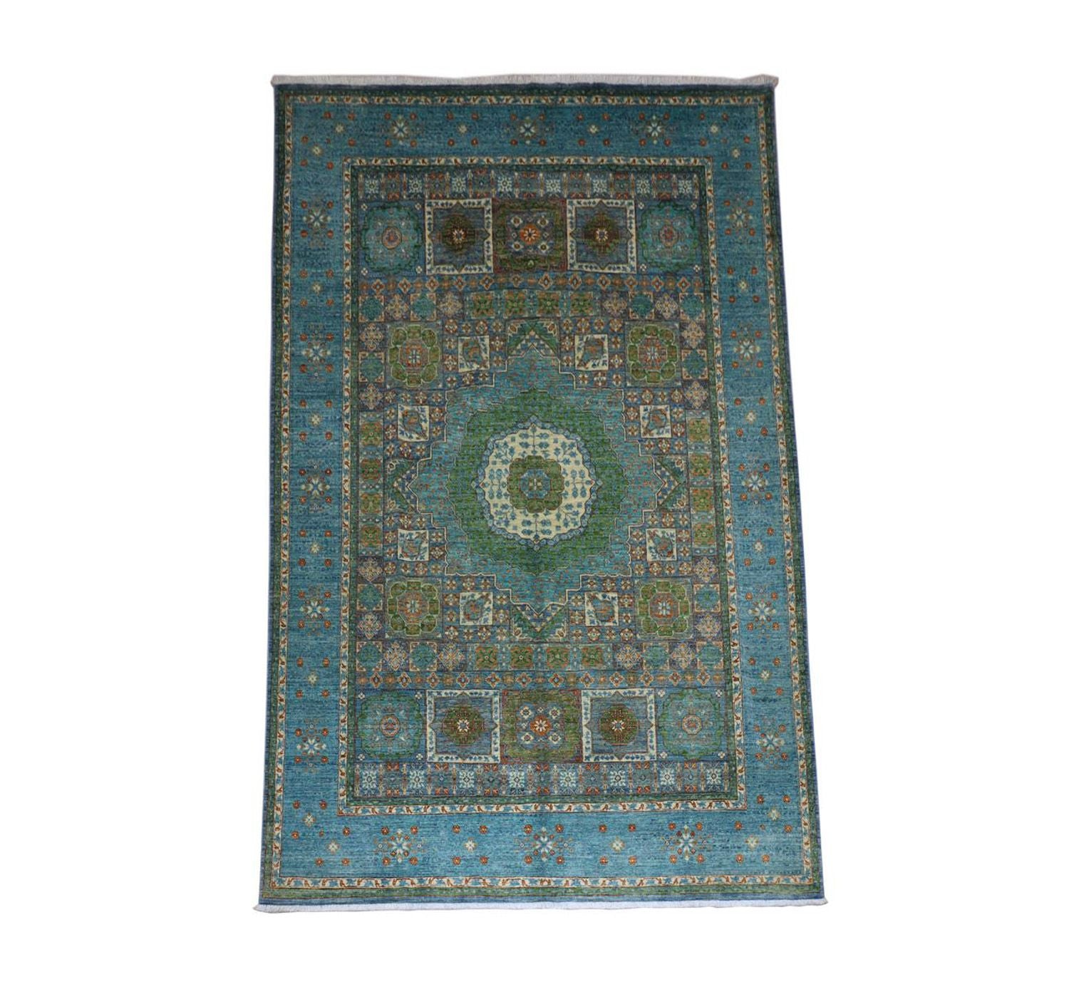Ziegler Carpet - 306 x 202 cm - havblå