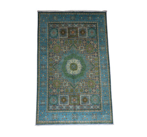 Ziegler Carpet - 306 x 202 cm - havblå