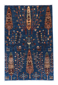 Ziegler Carpet - 152 x 106 cm - mørkeblå