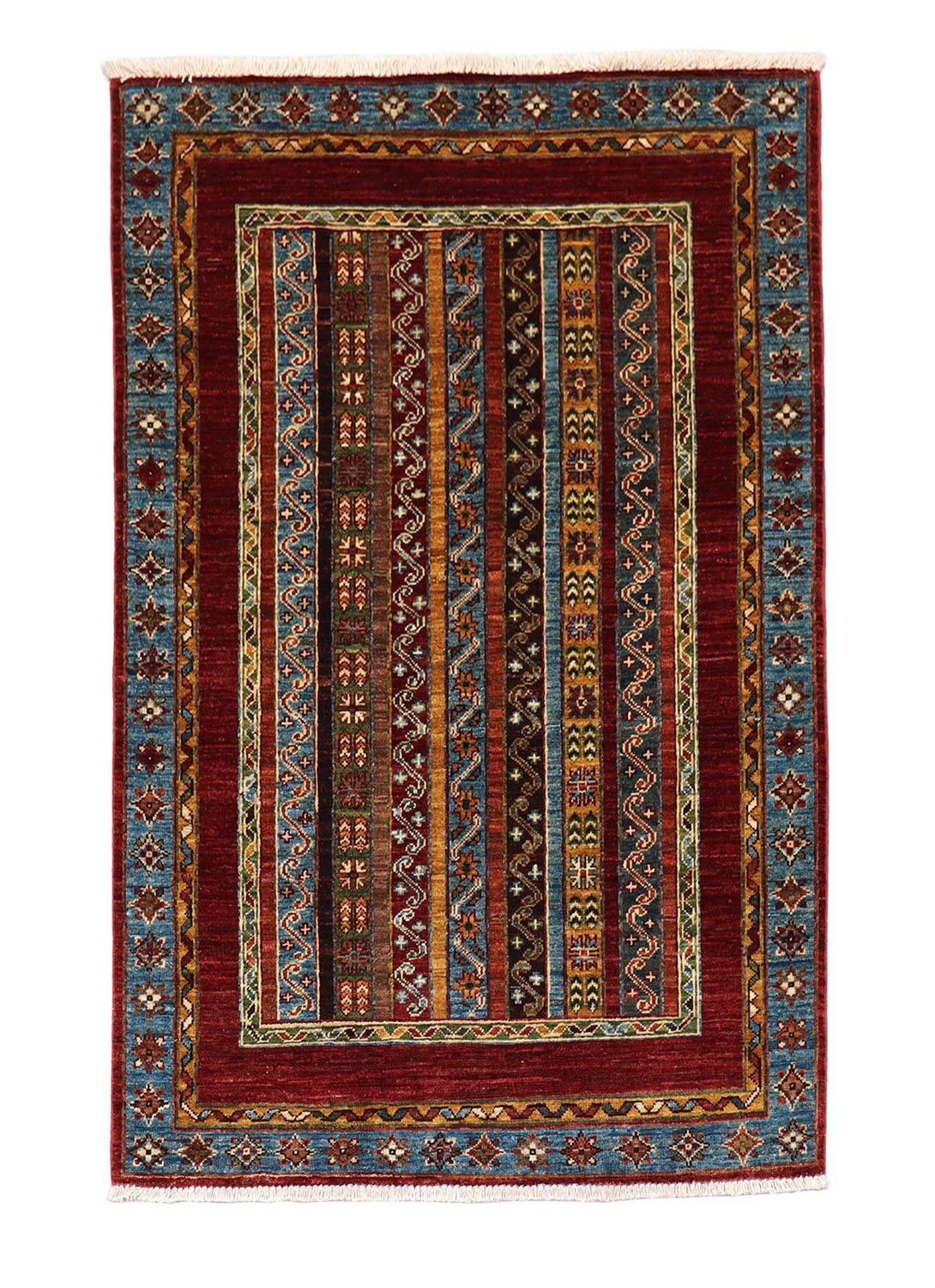 Ziegler Carpet - 152 x 105 cm - mørkerød