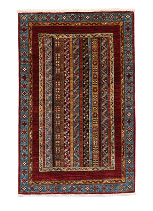 Ziegler Carpet - 152 x 105 cm - mørkerød